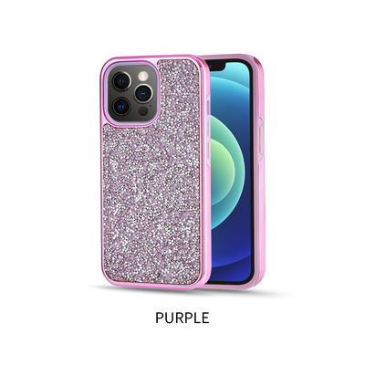 Cas multifonctionnels de Diamond Phone Cases Scratchproof Genuine Iphone