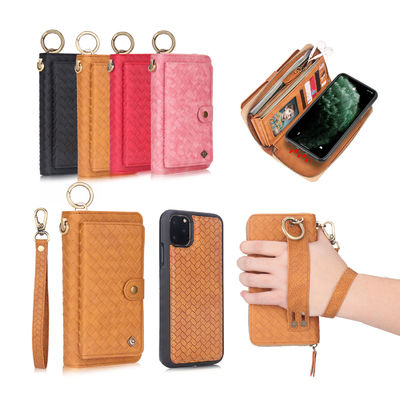 Style moderne en cuir de dispositifs de couverture de téléphone portable de cas de téléphone