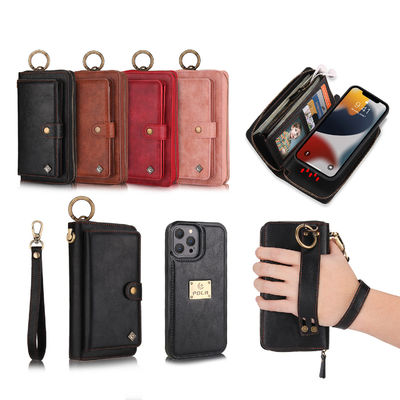 Exquis de la meilleure qualité de téléphone de cas de cas protecteurs en cuir de luxe de téléphone