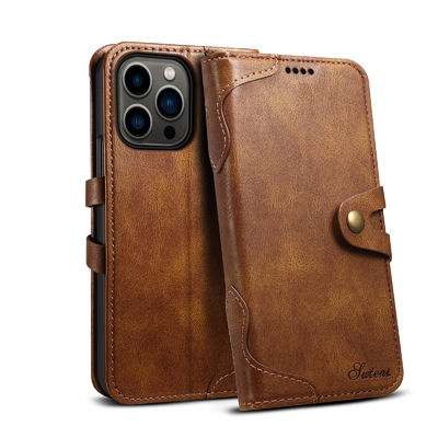 Prime unique en cuir véritable de luxe de cas de téléphone portable de cas de téléphone