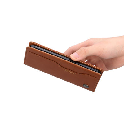 Le téléphone de pixel de Google de cuir d'OEM/ODM enferme la caisse personnalisée de téléphone de portefeuille