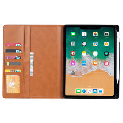 Véritable de luxe antichoc insalissable de cas de téléphone d'Ipad de cuir d'OEM/ODM