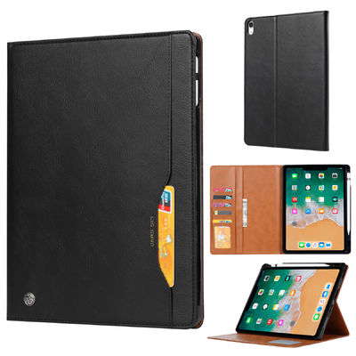 Véritable de luxe antichoc insalissable de cas de téléphone d'Ipad de cuir d'OEM/ODM