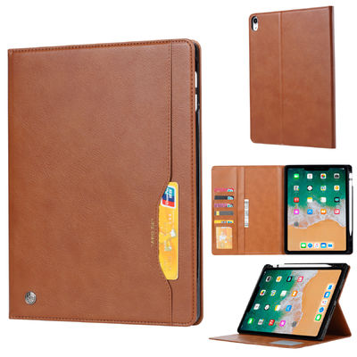 Véritable de luxe antichoc insalissable de cas de téléphone d'Ipad de cuir d'OEM/ODM