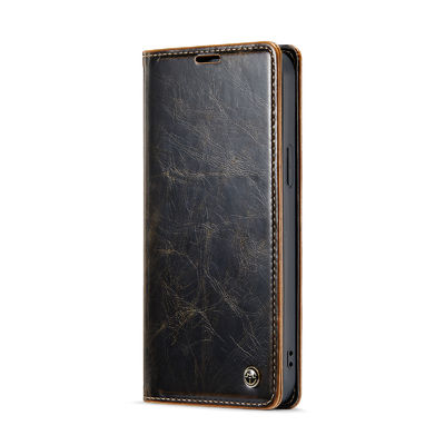 Le portefeuille de cas de téléphone de cuir d'ODM Iphone a personnalisé le poids léger exquis