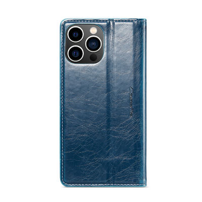 Le portefeuille de cas de téléphone de cuir d'ODM Iphone a personnalisé le poids léger exquis