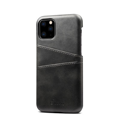 Prime exquise en cuir véritable de téléphone de caisse de caisse de portefeuille d'ODM Iphone