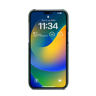Cas en cuir inoffensifs de téléphone portable d'agneau de cas de téléphone pour Iphone 13 12