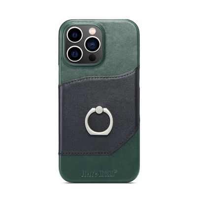 Cas en cuir inoffensifs de téléphone portable d'agneau de cas de téléphone pour Iphone 13 12