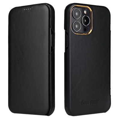 Cas durable de téléphone de protection de cas en cuir de la meilleure qualité de téléphone d'ODM exquis