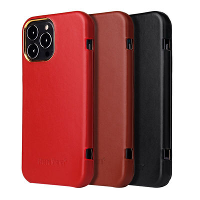 Cas durable de téléphone de protection de cas en cuir de la meilleure qualité de téléphone d'ODM exquis