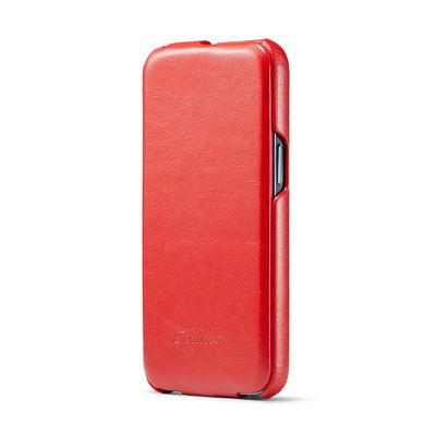 Cas magnétique en cuir véritable de luxe exquis d'OEM Iphone 14 de cas de téléphone