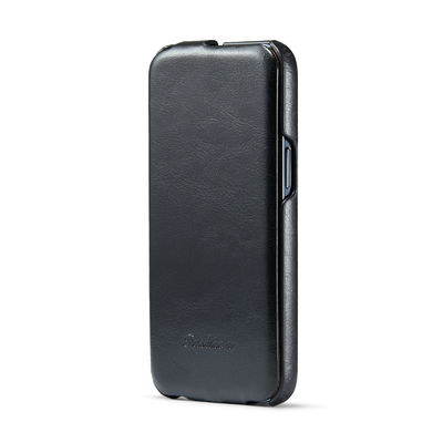 Cas magnétique en cuir véritable de luxe exquis d'OEM Iphone 14 de cas de téléphone