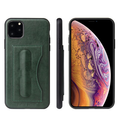 Le cas en cuir de téléphone de portefeuille de Tpu couvrent la longévité antichoc pour Iphone 14 PRO