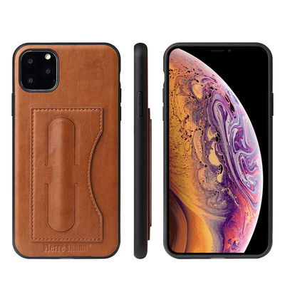 Le cas en cuir de téléphone de portefeuille de Tpu couvrent la longévité antichoc pour Iphone 14 PRO