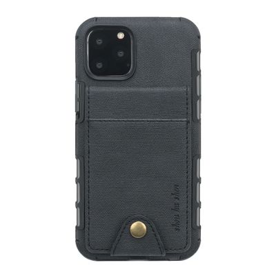 Cas Scratchproof Iphone 12 de téléphone de carte de crédit de fermoir d'OEM de cas magnétique de téléphone pro