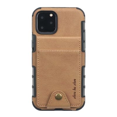 Cas Scratchproof Iphone 12 de téléphone de carte de crédit de fermoir d'OEM de cas magnétique de téléphone pro