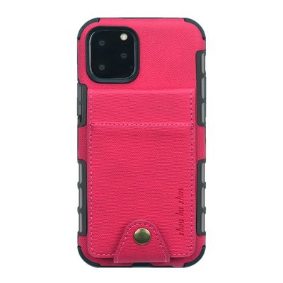 Cas Scratchproof Iphone 12 de téléphone de carte de crédit de fermoir d'OEM de cas magnétique de téléphone pro
