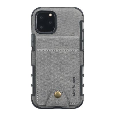 Cas Scratchproof Iphone 12 de téléphone de carte de crédit de fermoir d'OEM de cas magnétique de téléphone pro