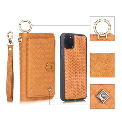 Style moderne en cuir de dispositifs de couverture de téléphone portable de cas de téléphone