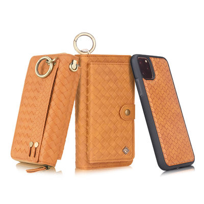 Style moderne en cuir de dispositifs de couverture de téléphone portable de cas de téléphone