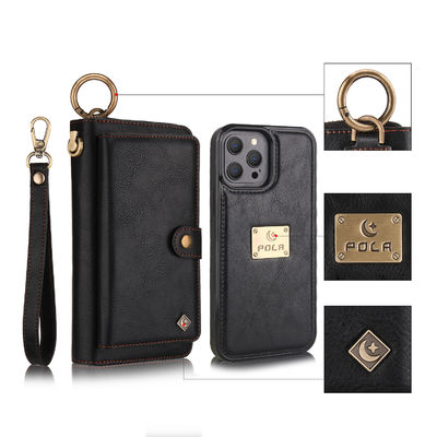 Exquis de la meilleure qualité de téléphone de cas de cas protecteurs en cuir de luxe de téléphone