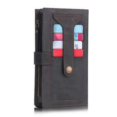 Téléphone portable en cuir de l'atterrisseur X de cas de téléphone d'atterrisseur d'OEM/ODM de couverture insalissable de la puissance 2