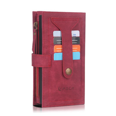Téléphone portable en cuir de l'atterrisseur X de cas de téléphone d'atterrisseur d'OEM/ODM de couverture insalissable de la puissance 2