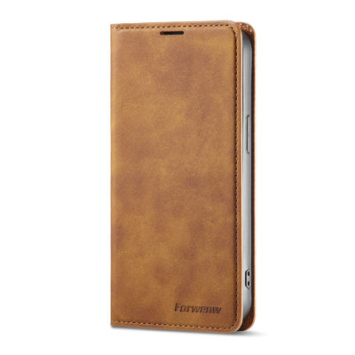 ODM véritable de luxe brillant/Matte Leather Phone Cases Iphone