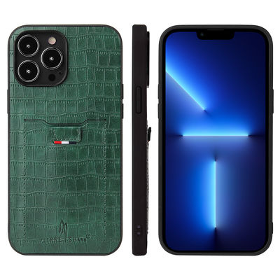 Le cas de téléphone de portefeuille a personnalisé le style moderne de cas en cuir de téléphone