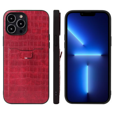Le cas de téléphone de portefeuille a personnalisé le style moderne de cas en cuir de téléphone