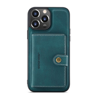 Cas imperméable antichoc de téléphone d'ODM de cas en cuir de luxe sans couture d'Iphone