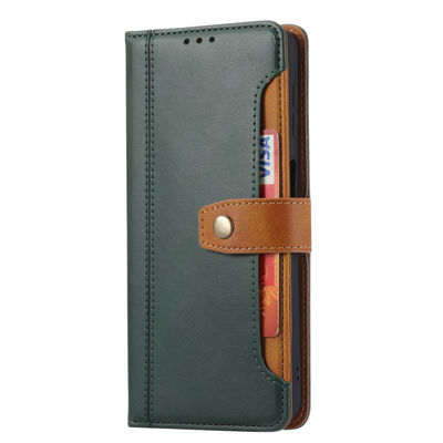 Cas protecteurs de téléphone de cas en cuir matériels de téléphone antichoc