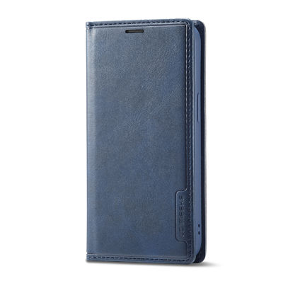 Style moderne de cas d'Iphone de cas de téléphone de portefeuille de caisse rouge en cuir de téléphone