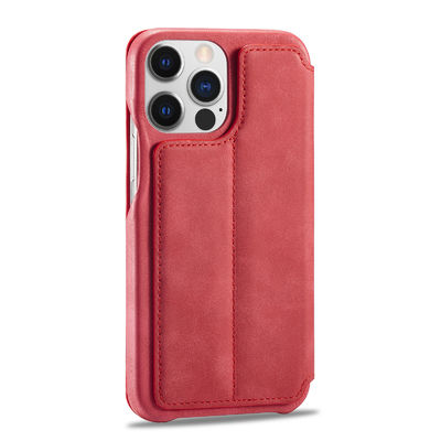 L'unité centrale cas imperméable garnissent en cuir d'Iphone de portefeuille de caisse d'OEM/ODM téléphone