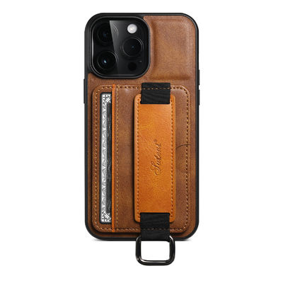 Pleine longévité de cas de téléphone de protection de cas en cuir modernes de téléphone