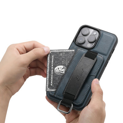 Pleine longévité de cas de téléphone de protection de cas en cuir modernes de téléphone