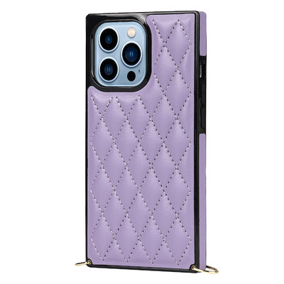 Le téléphone en cuir d'OEM de vrai cas en cuir de téléphone portable enferme la longévité