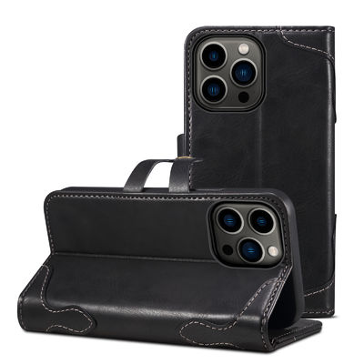 Prime unique en cuir véritable de luxe de cas de téléphone portable de cas de téléphone