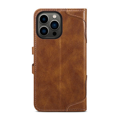 Prime unique en cuir véritable de luxe de cas de téléphone portable de cas de téléphone