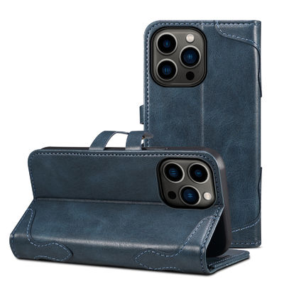 Prime unique en cuir véritable de luxe de cas de téléphone portable de cas de téléphone