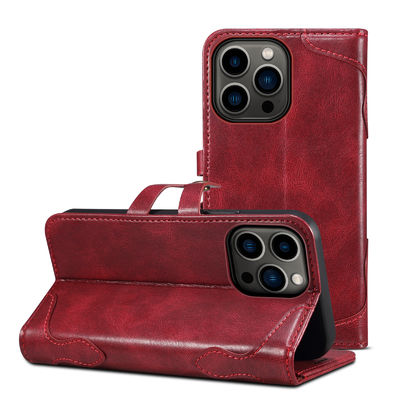 Prime unique en cuir véritable de luxe de cas de téléphone portable de cas de téléphone