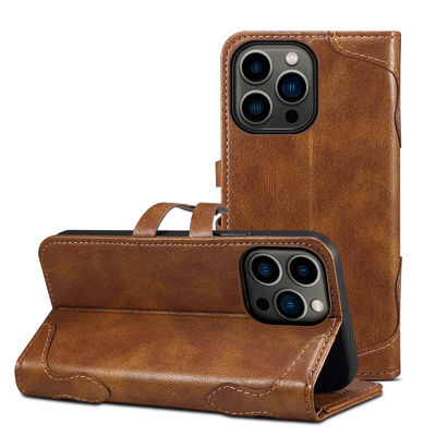 Prime unique en cuir véritable de luxe de cas de téléphone portable de cas de téléphone