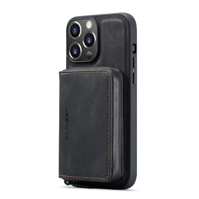 Caisse en cuir de luxe Iphone de portefeuille de cas de téléphone de cuir de cas d'Iphone