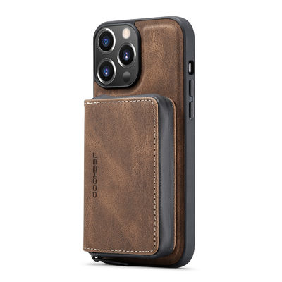Caisse en cuir de luxe Iphone de portefeuille de cas de téléphone de cuir de cas d'Iphone