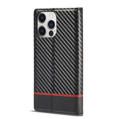 Cas en cuir Iphone de téléphone de portefeuille de cas moderne de téléphone résistant aux chocs