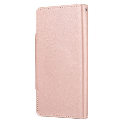 Véritable de luxe en cuir d'unité centrale de cas protecteurs d'Iphone de portefeuille d'OEM/ODM