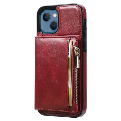 Cas magnétique en cuir détachable de téléphone de case de tri pour la galaxie S22 S23 ultra