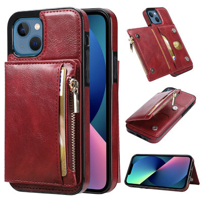 Cas magnétique en cuir détachable de téléphone de case de tri pour la galaxie S22 S23 ultra