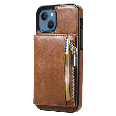 Cas magnétique en cuir détachable de téléphone de case de tri pour la galaxie S22 S23 ultra